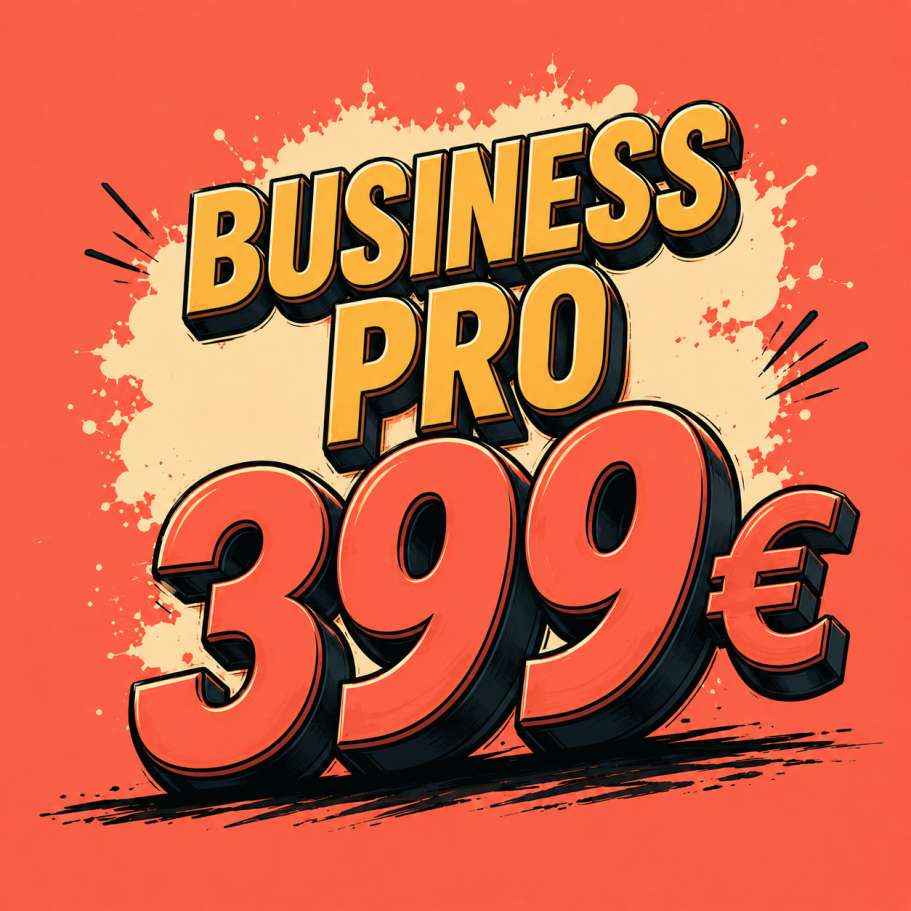 Website PRO-Angebot mit bis zu 3 Unterseiten, inkl. SEO-Optimierung und DSGVO. Ab 799 €.